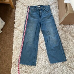 J Crew Slim Wide Leg Pants Size 28